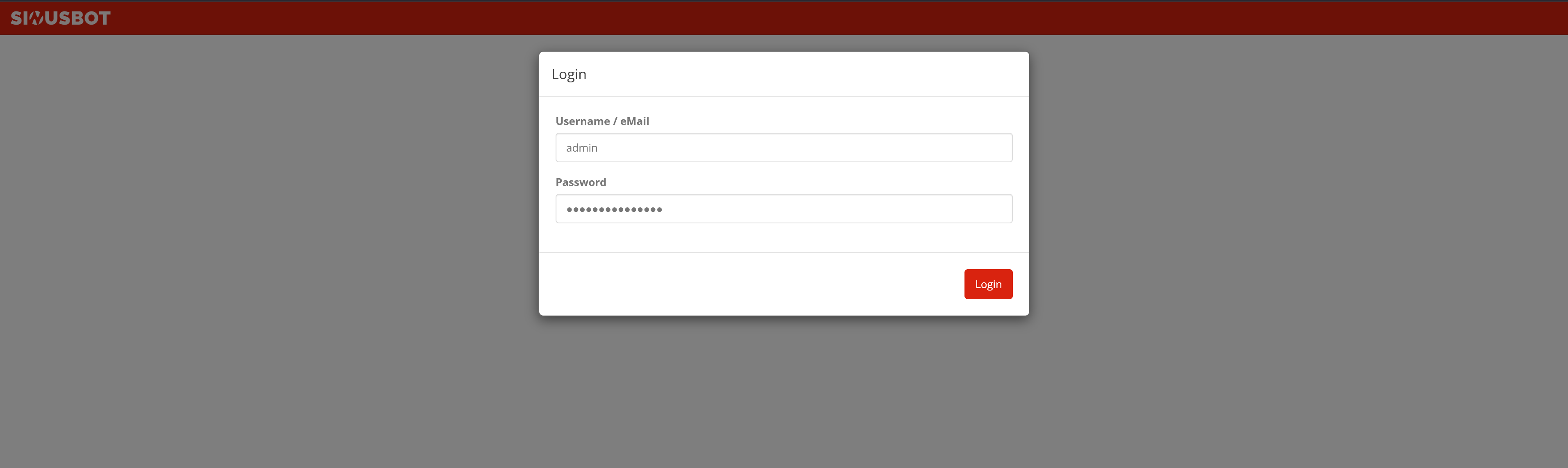 SinusBot Login